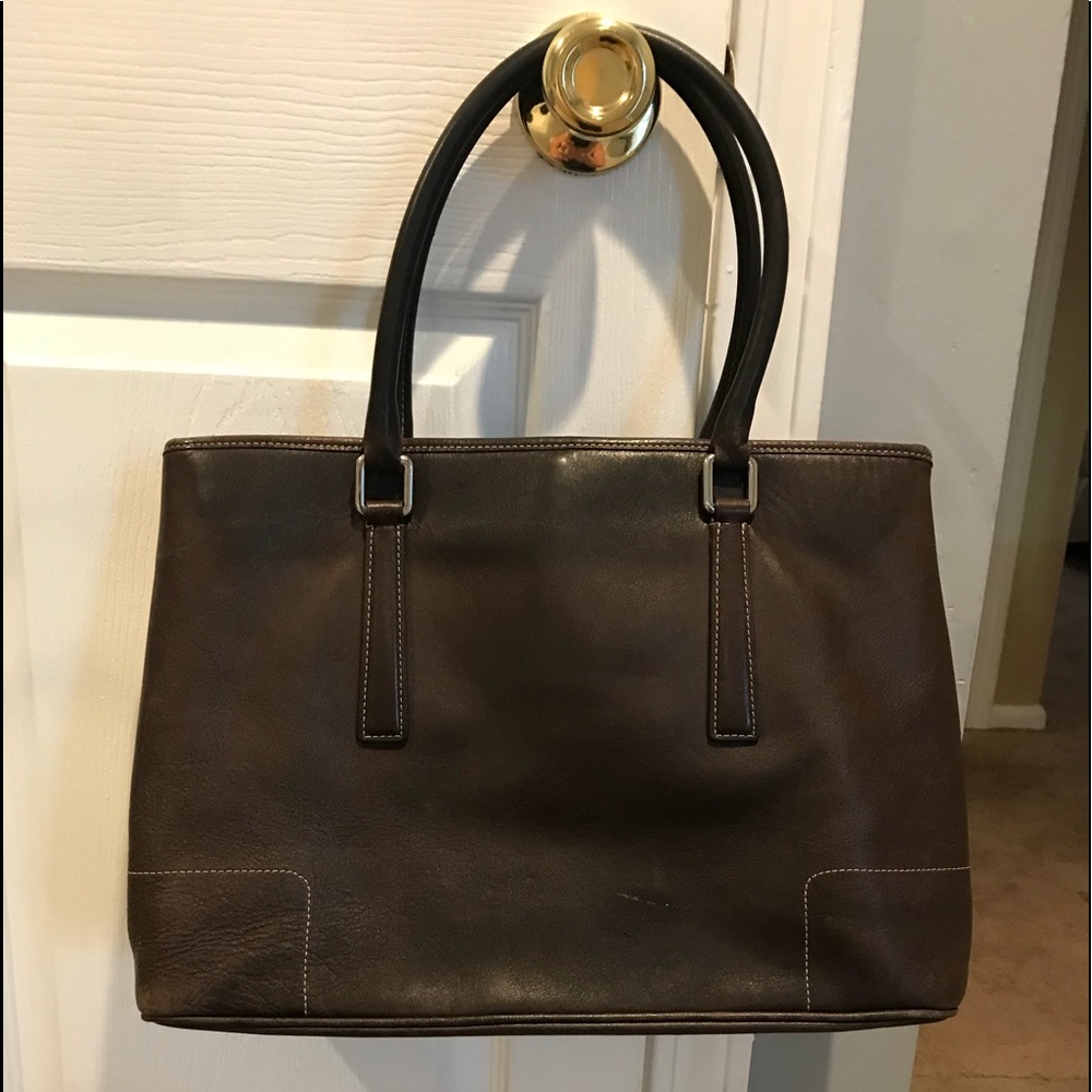 vintage Coach Hamptons business travel carryall